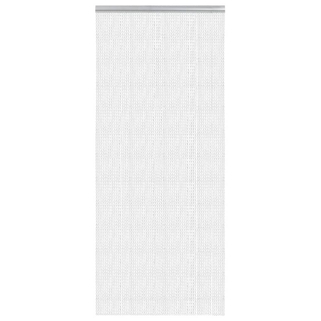 Chaînes de rideaux Vidaxl Fly 90x212 cm en aluminium