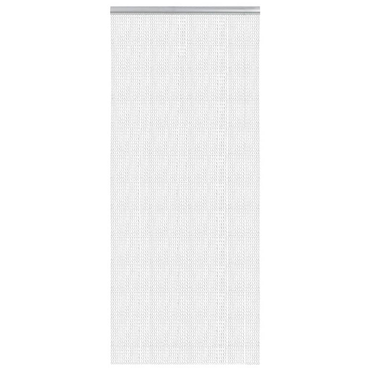 Chaînes de rideaux Vidaxl Fly 90x212 cm en aluminium