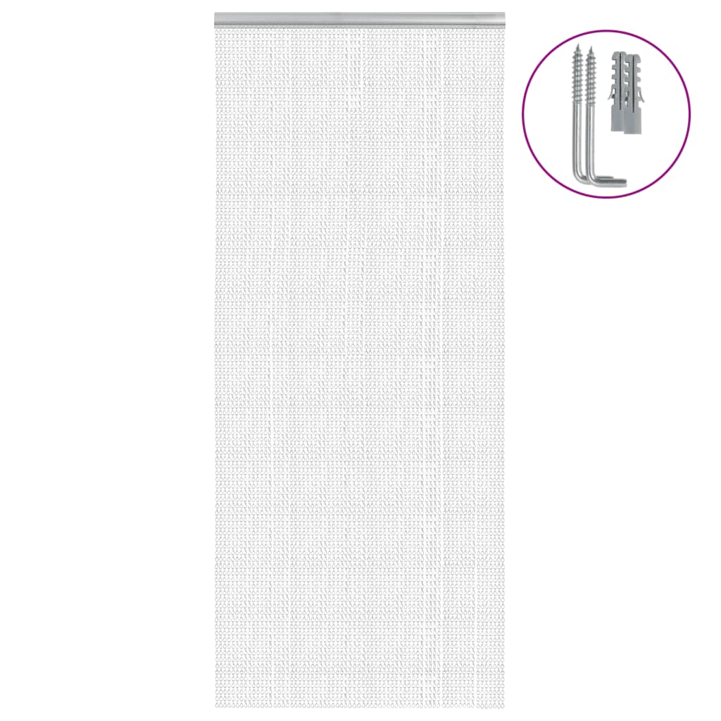 Chaînes de rideaux Vidaxl Fly 90x220 cm