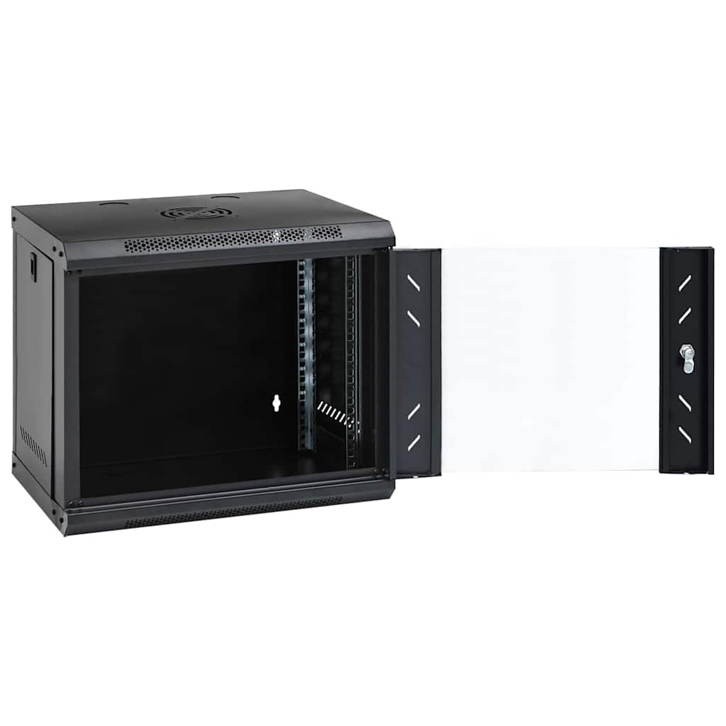 Mur de l'armoire de réseau Vidaxl - Moule 9H 19 IP20 53x40x45 cm