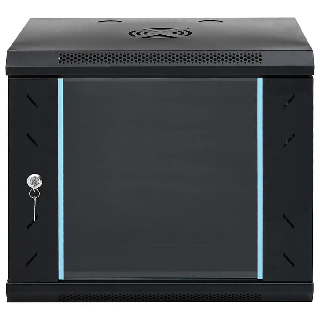 Mur de l'armoire de réseau Vidaxl - Moule 9H 19 IP20 53x40x45 cm