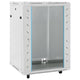 Armoire de réseau Vidaxl avec roues rotatives 15H 19 IP20 53x40x80 cm