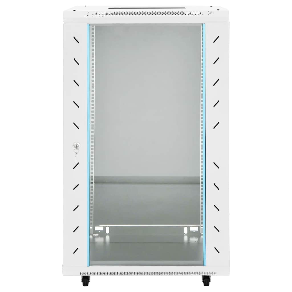 Armoire réseau Vidaxxl à roulettes tournantes 18h 19 ip20 60x60x100 cm