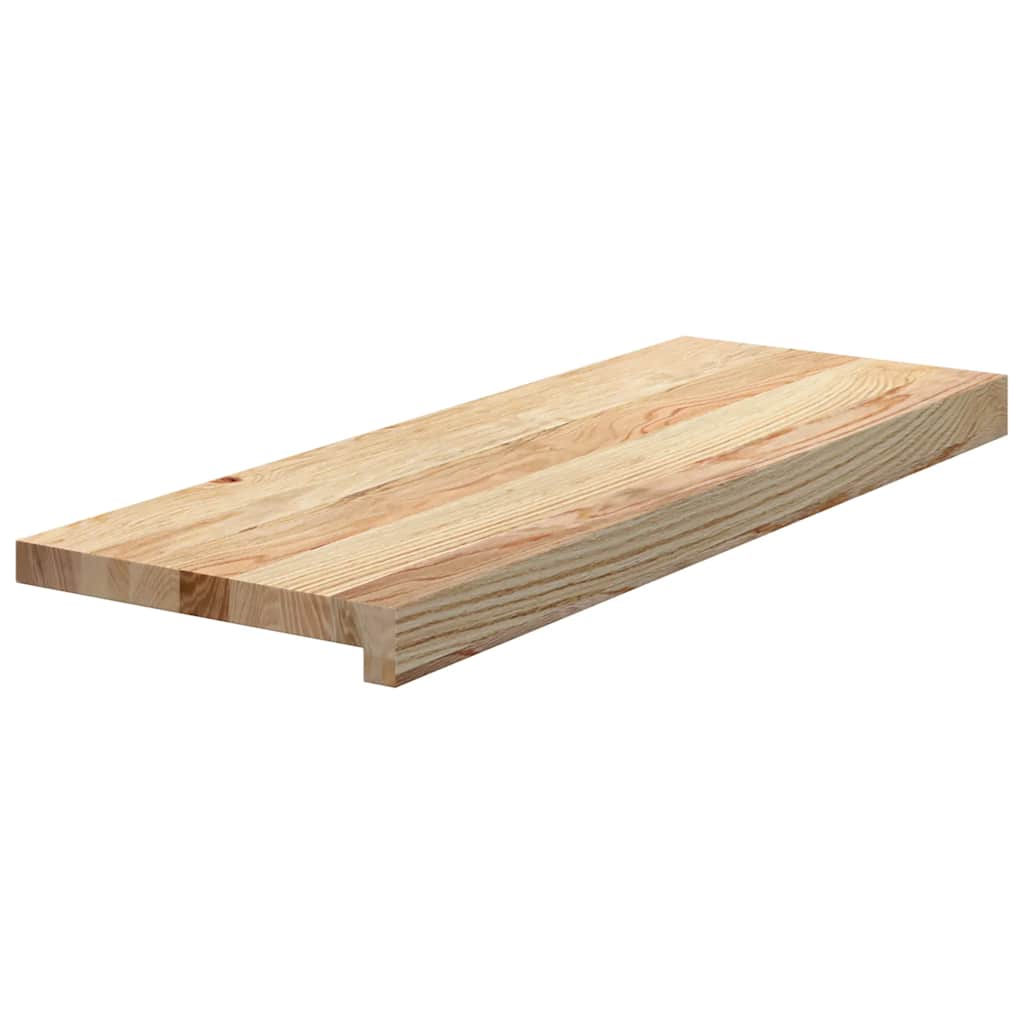 Vidaxx marches d'escalier 4 pcs 70x25x2 cm chêne massif non traité