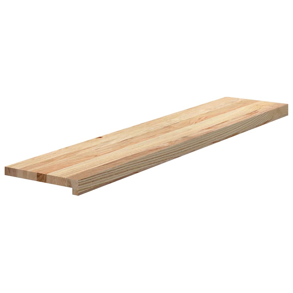 Vidaxx marches d'escalier 4 pcs 120x25x2 cm chêne massif non traité