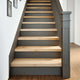 Vidaxx marches d'escalier 4 pcs 70x30x2 cm chêne massif non traité