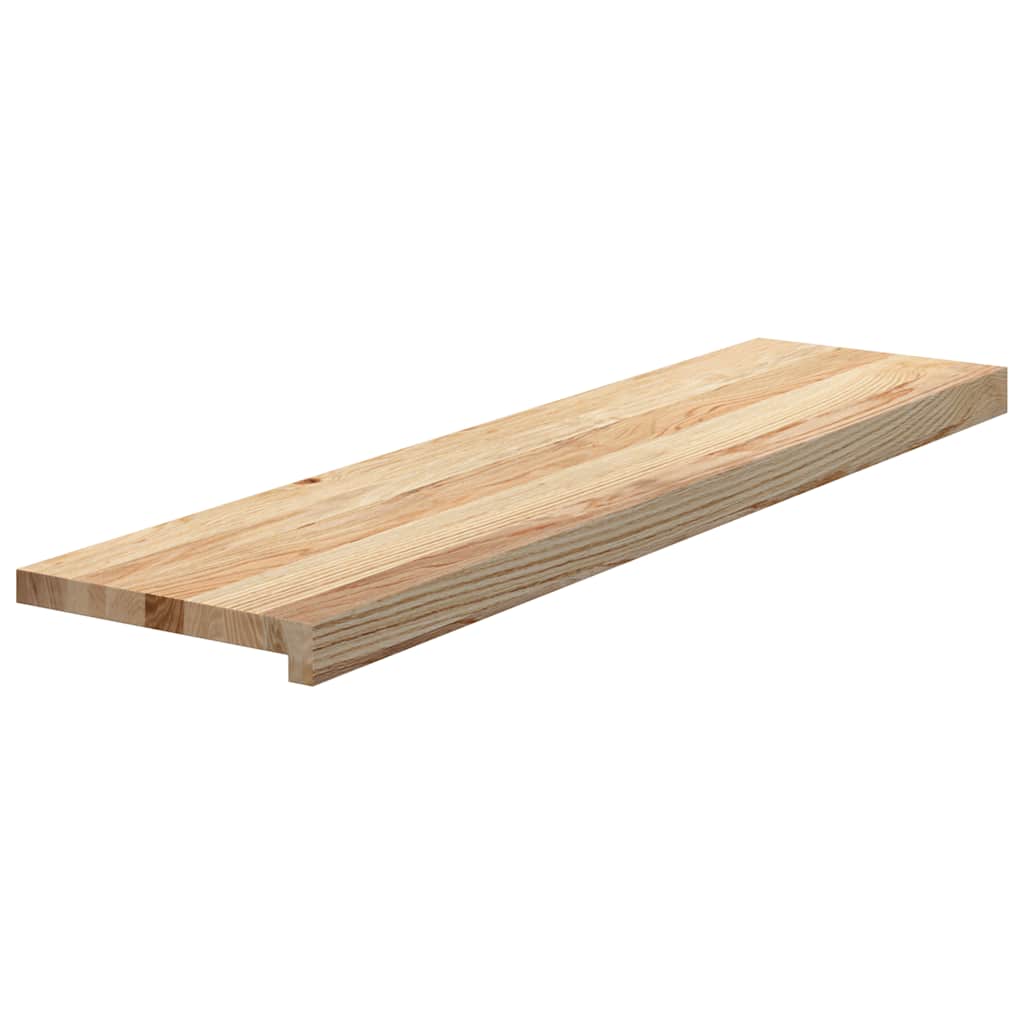 Vidaxl étapes 2 ST 100x30x2 cm chêne solide non traité