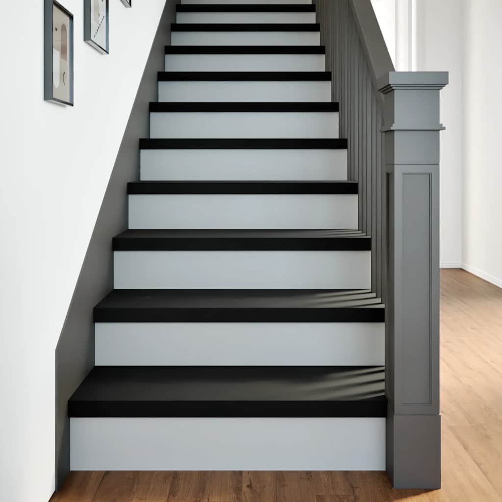 Vidaxl étapes 2 st 70x25x2 cm chêne massif brun foncé