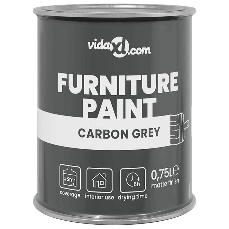Vidaxxl peinture pour meuble gris 10 x 10 x 12 cm impression murale