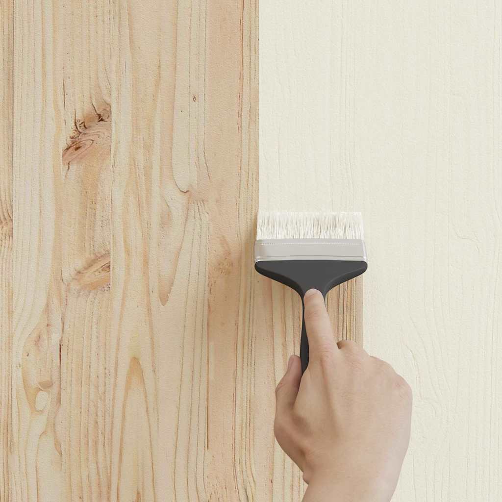 Vidaxxl peinture pour bois blanc 16,5 x 16,5 x 16 cm impression murale