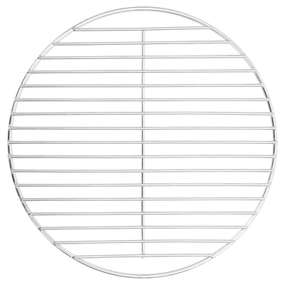 Vidaxl Barbecue Palette Round Ø34,5 cm 304 ACIER INOXDUBLE