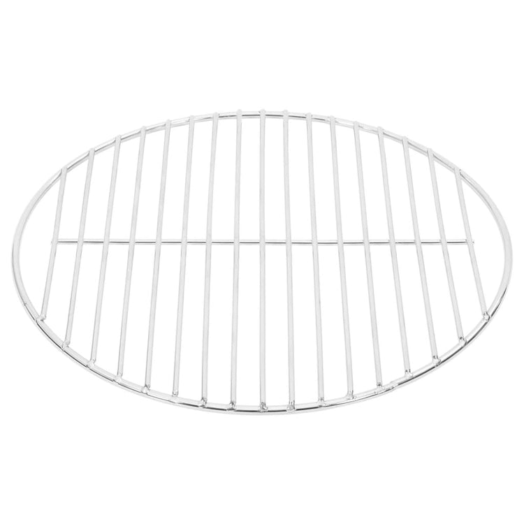 Vidaxl Barbecue Palette Round Ø34,5 cm 304 ACIER INOXDUBLE
