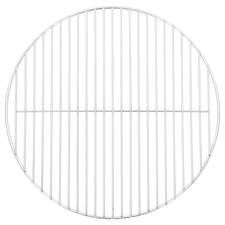 Vidaxl Barbecue Palette Round Ø44,5 cm 304 ACIER INOXDUBLE