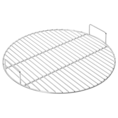 Vidaxl Barbecue Grille avec poignées rondes Ø44,5 cm 304 ACIER ACHETUX