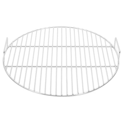 Vidaxl Barbecue Grille avec poignées rondes Ø44,5 cm 304 ACIER ACHETUX