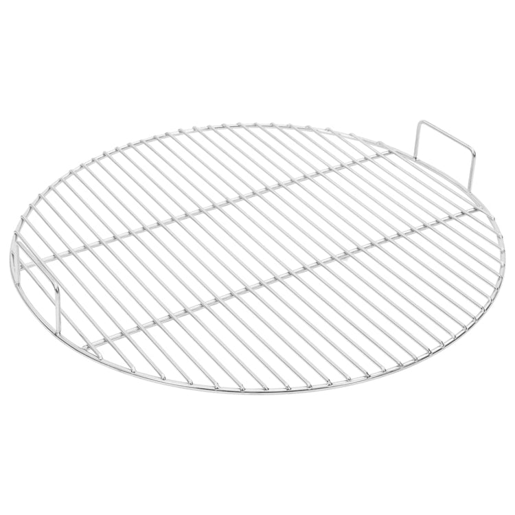 Vidaxl Barbecue Grille avec poignées rondes Ø54 cm 304 en acier inoxydable