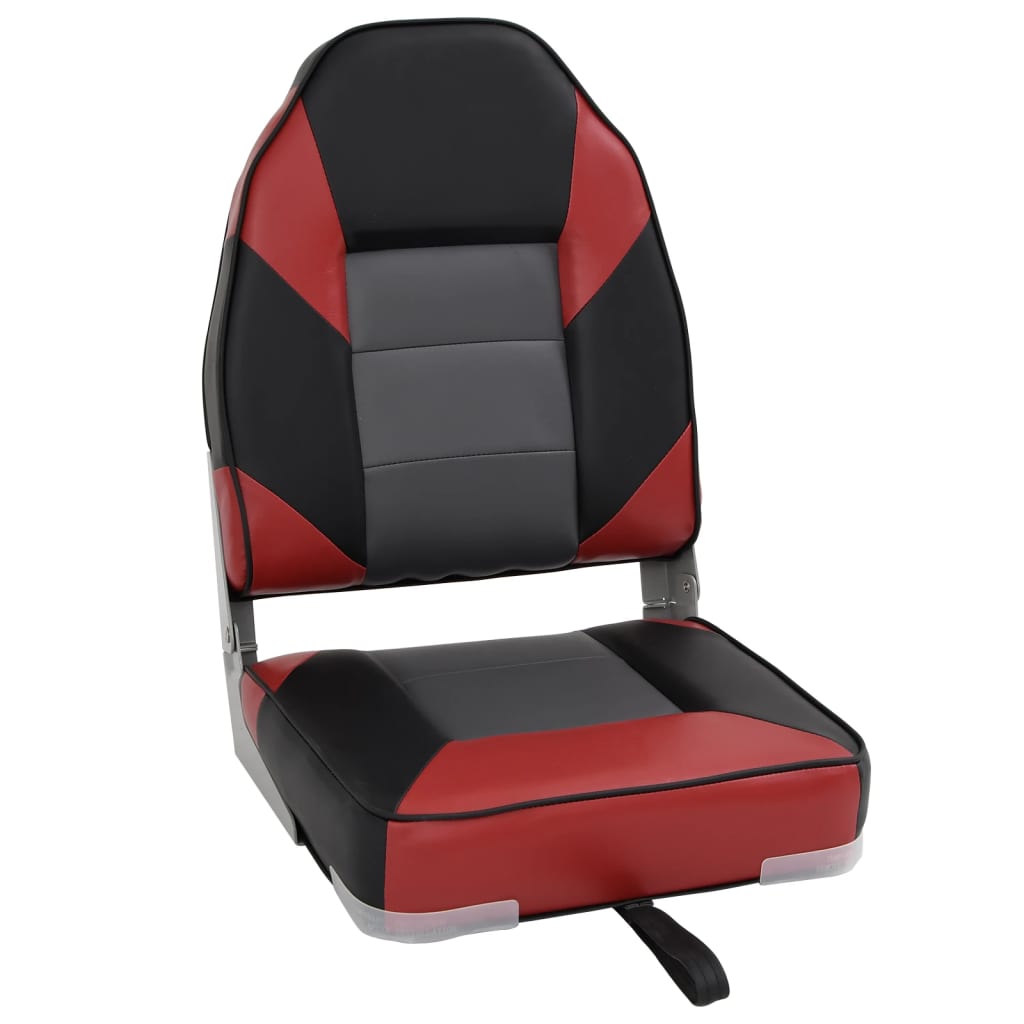 Siège bateau Vidaxx avec dossier haut pliable 39x43x58 cm