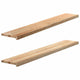 Vidaxx appuis de fenêtre 2 pcs non traité 160x30x2 cm chêne massif