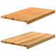 Vidaxl Fenêtre Sills 2 ST 70X40X2 CM SOLID BRORN CHOID LUIL