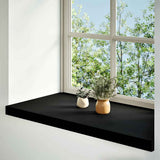Vidaxl Window Sills 2 PCS 90x40x2 cm Oakwout Brun foncé - afbeelding 2