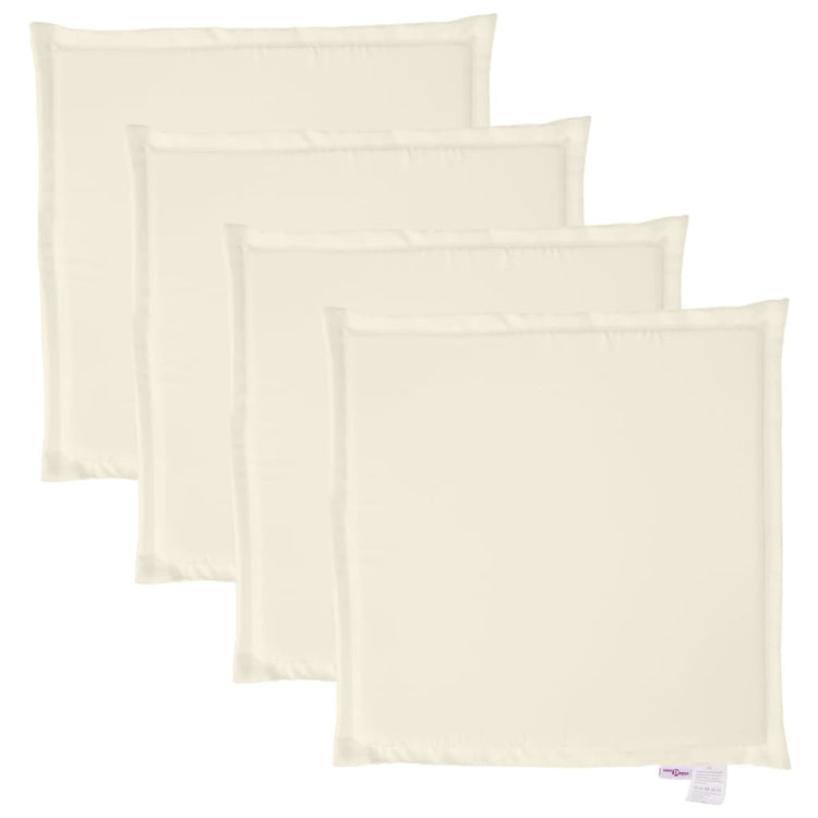 Coussins de siège de jardin vidaxl 4 pcs carrés 45x45x2 cm -colored