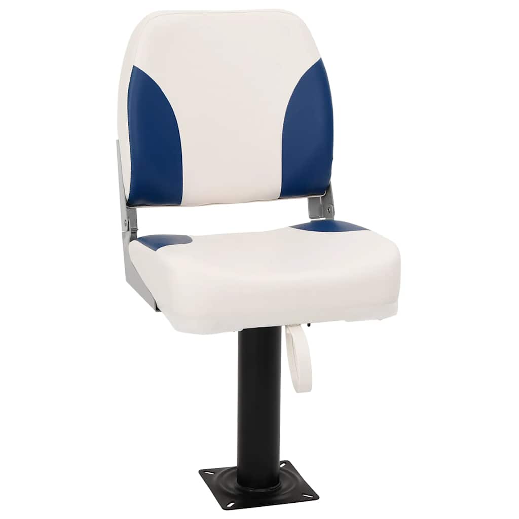 Vidaxx chaise bateau 1 set pliable 41x36x48 cm bleu et blanc