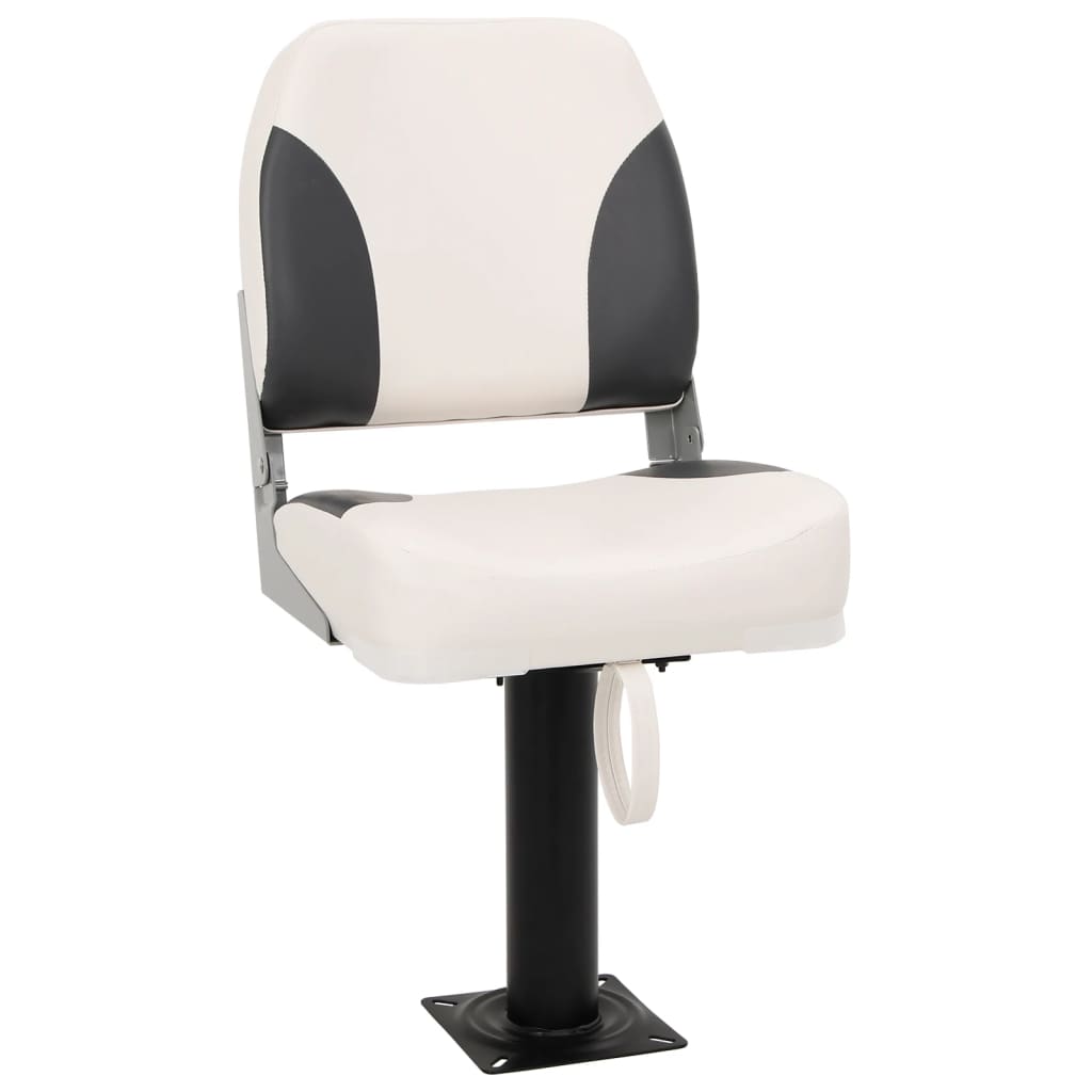 VidaXL siège bateau 1 ensemble boucle de fixation dossier bas pliable