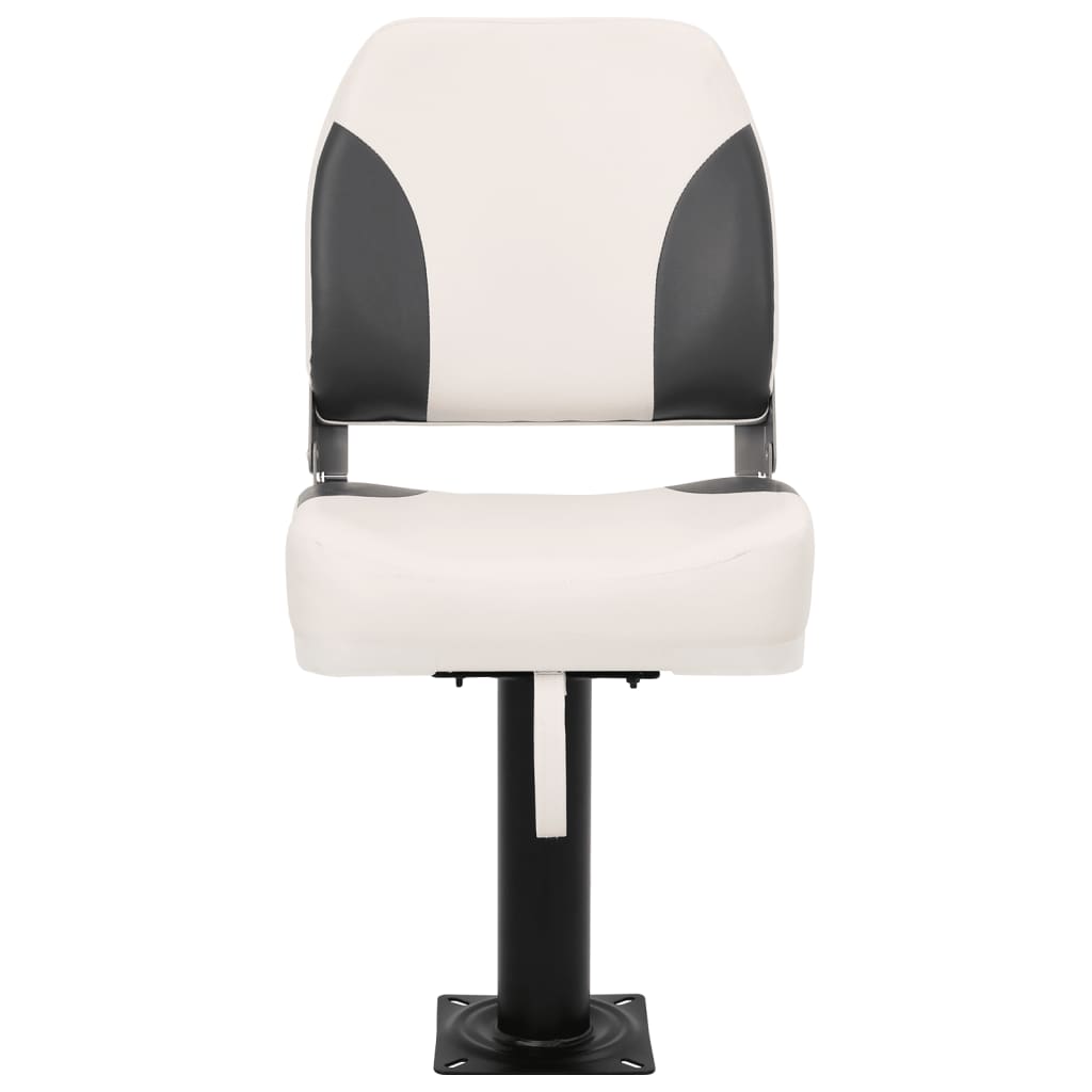 VidaXL siège bateau 1 ensemble boucle de fixation dossier bas pliable