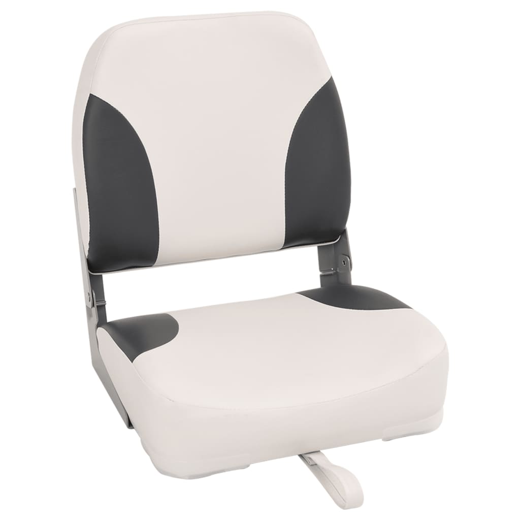 Vidaxx chaises bateau 2 pcs pliables avec dossier haut 41x36x48 cm