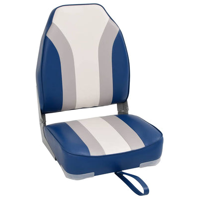 Vidaxx Ensemble de chaises bateau 2 pièces avec dossier haut, pliable