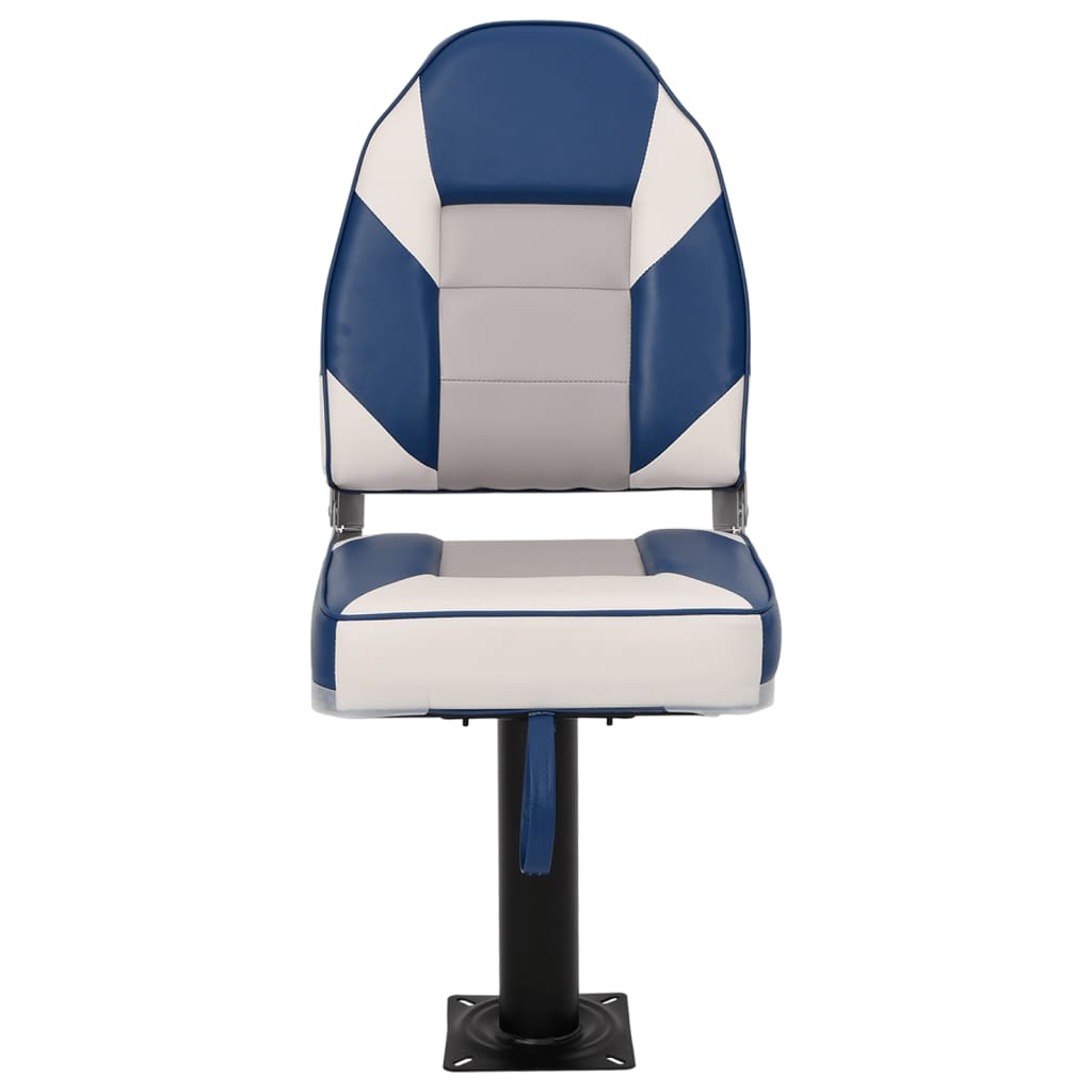 Vidaxx Ensemble de chaises bateau 2 pièces avec dossier haut, pliable
