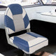 Vidaxx Ensemble de chaises bateau 2 pièces avec dossier haut, pliable
