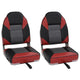 Vidaxx chaises bateau 2 pcs pliables avec dossier haut 39x43x58 cm