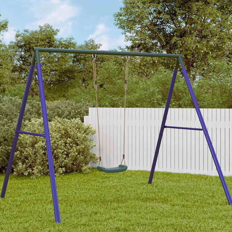 Vidaxl Swing Seat for Children 1 Person Rope Rope Green