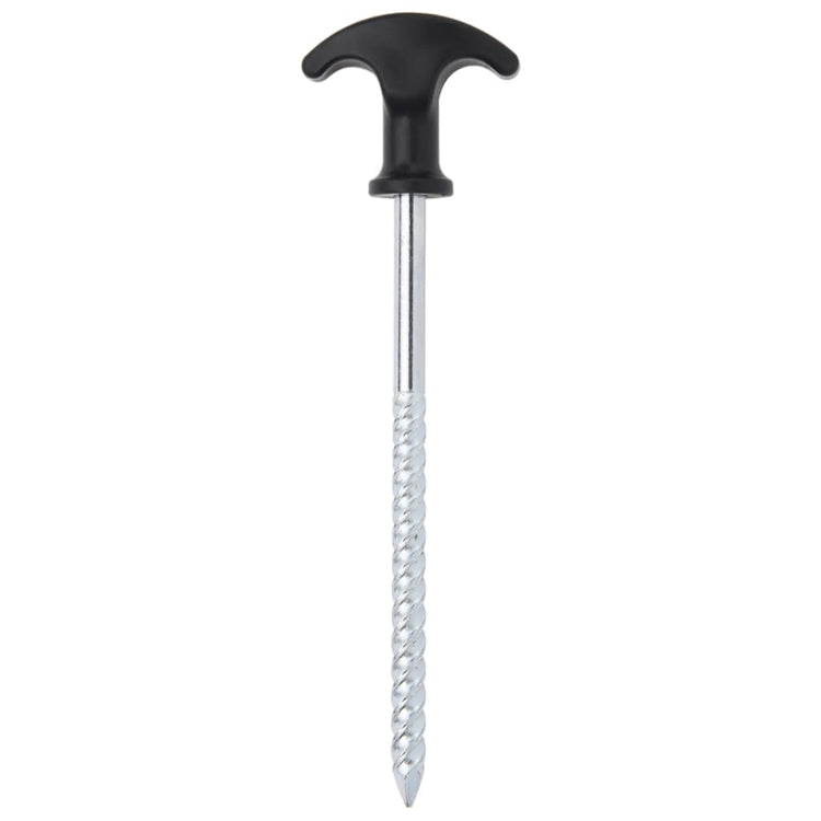Vidaxl Tent Pegs 24 STS Ø7 mm 17 cm Acier galvanisé