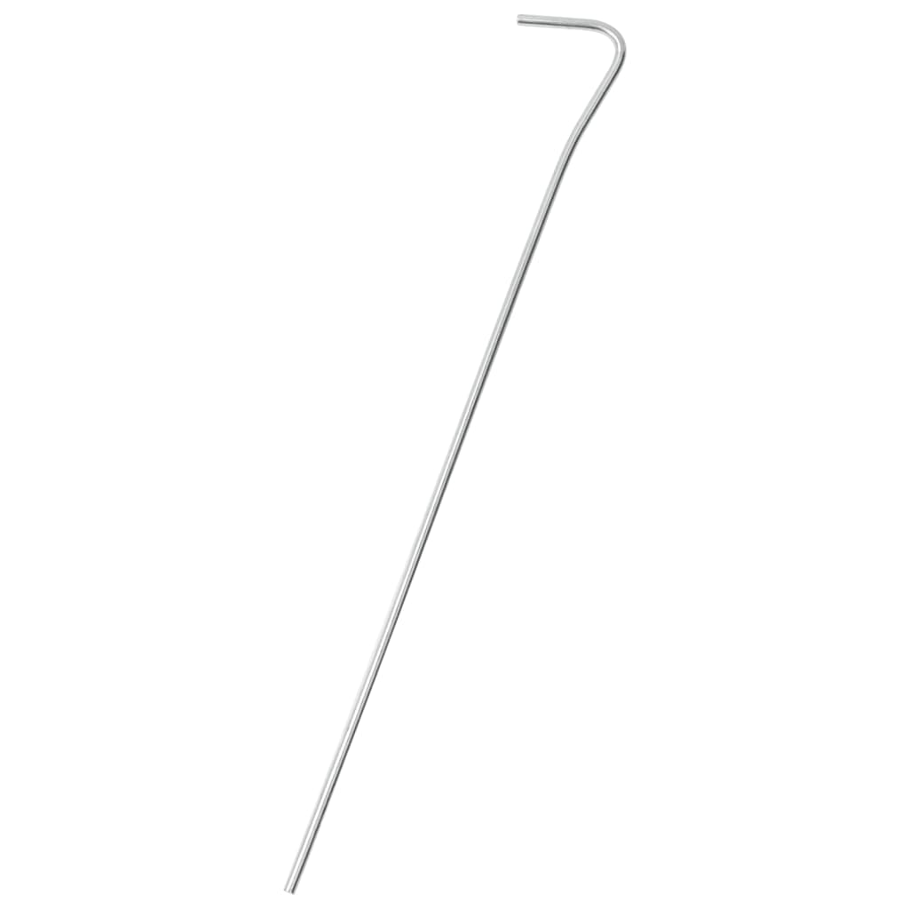 Vidaxl Tent Pegs 50 STS Ø3 mm 23 cm Acier galvanisé