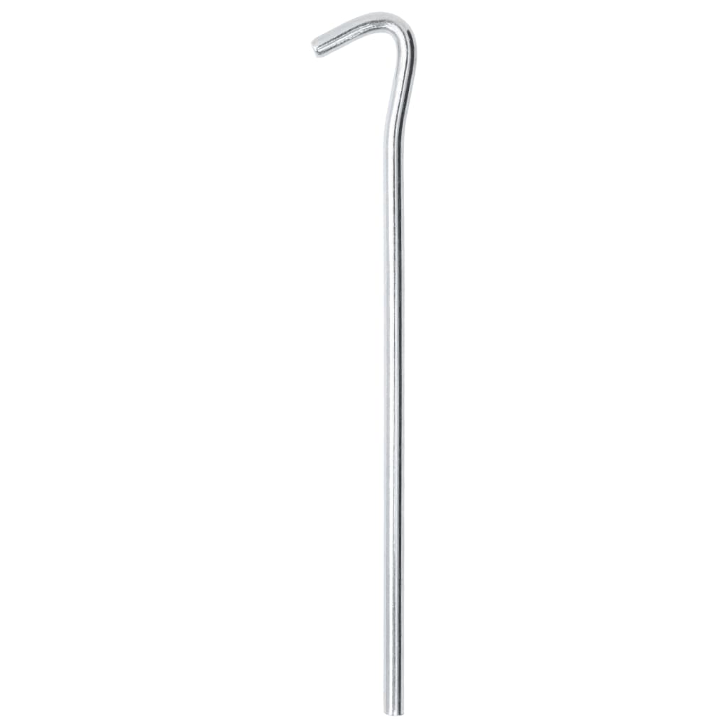 Vidaxl Tent Pegs 25 St Ø7 mm 23 cm Acier galvanisé