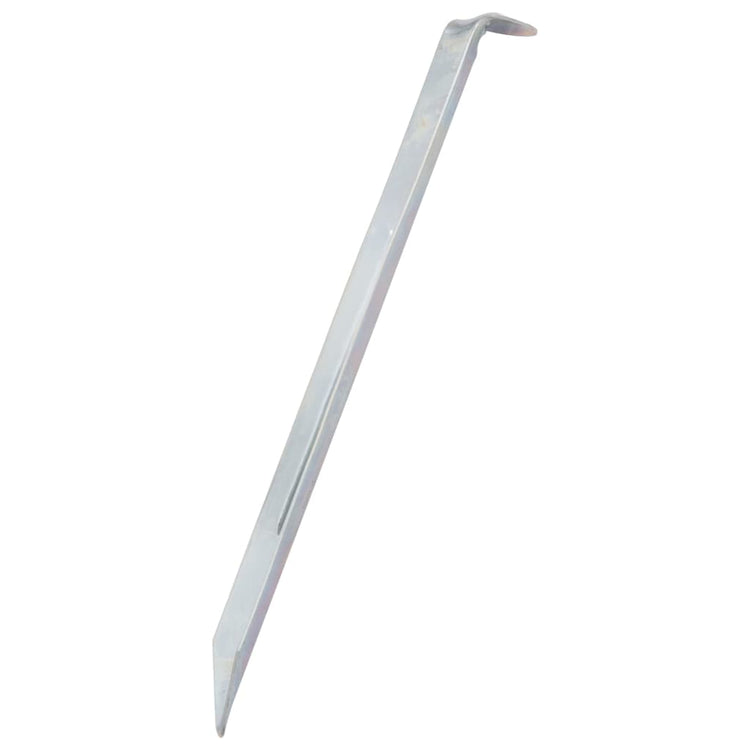 Vidaxl Tent Pegs 24 ST Ø20 mm 22 cm acier galvanisé