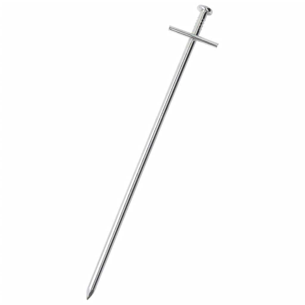 Vidaxl Tent Pegs 24 St Ø6 mm 23 cm Acier galvanisé