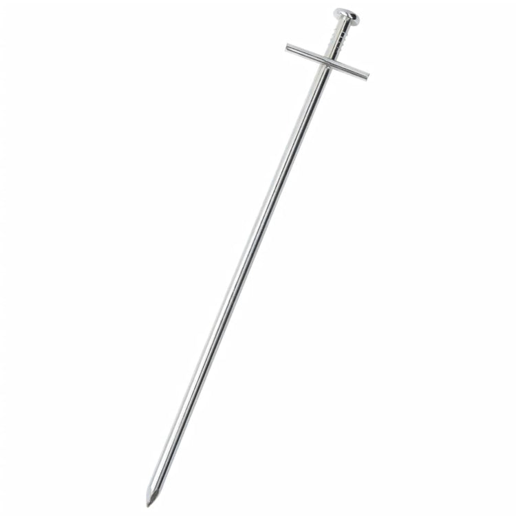 Vidaxl Tent Pegs 24 St Ø6 mm 23 cm Acier galvanisé