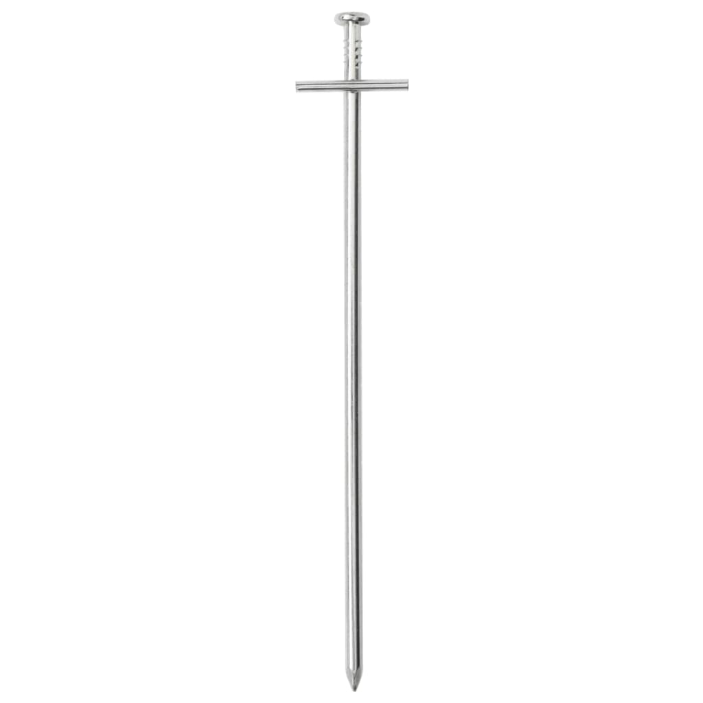Vidaxl Tent Pegs 24 St Ø6 mm 23 cm Acier galvanisé