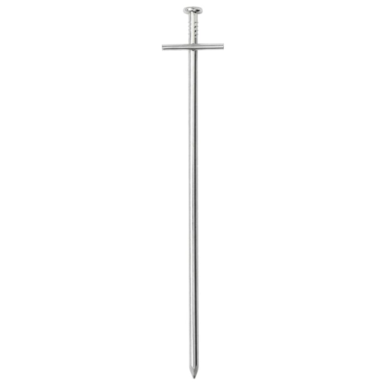 Vidaxl Tent Pegs 24 St Ø6 mm 23 cm Acier galvanisé