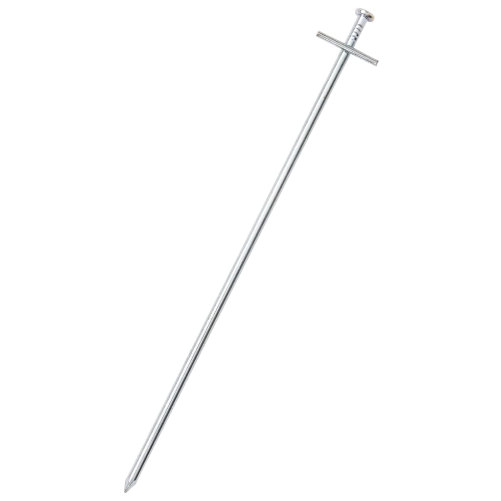Vidaxl Pergs de tente 24 STS Ø6 mm 29,5 cm en acier galvanisé
