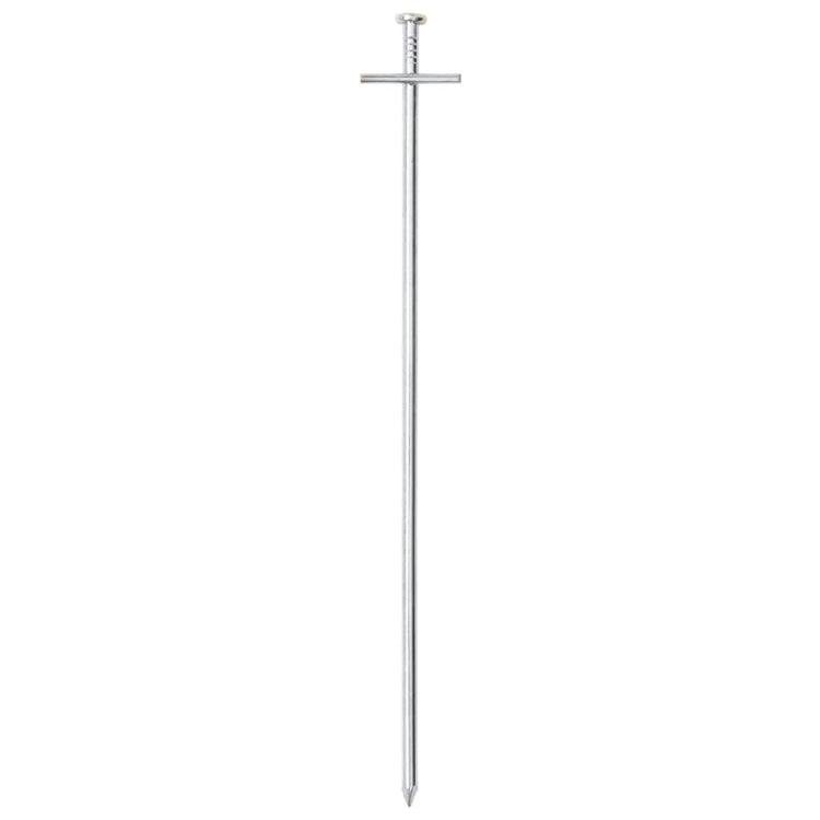 Vidaxl Pergs de tente 24 STS Ø6 mm 29,5 cm en acier galvanisé