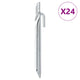 Vidaxl Tent Pegs 24 ST en V V V V V V V V V V