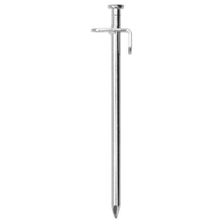 Vidaxl Tente poils 24 ST 8 mm 19,5 cm en acier galvanisé