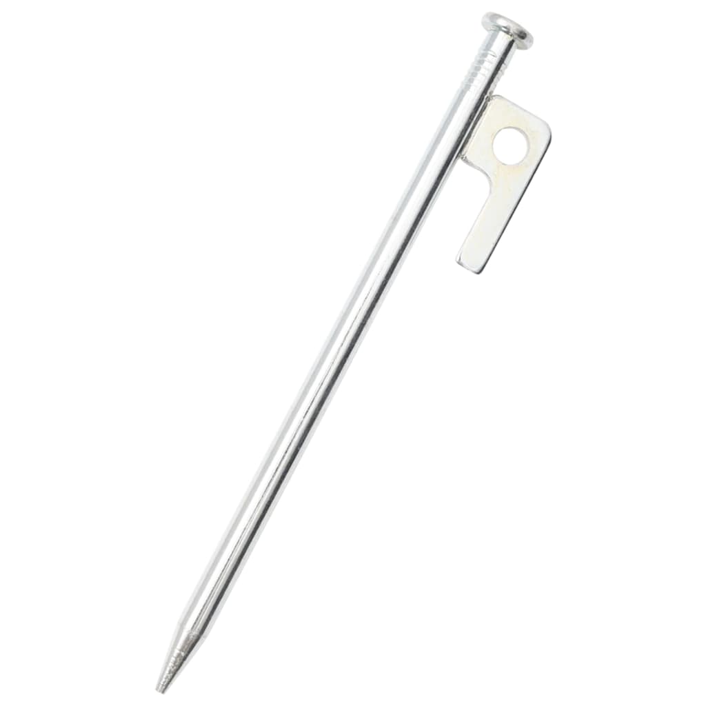 Vidaxl Tent Pegs 24 ST 9 mm 20 cm en acier galvanisé