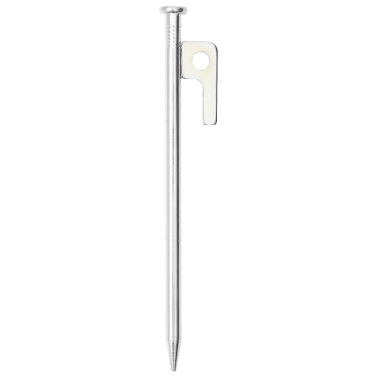 Vidaxl Tent Pegs 24 ST 9 mm 20 cm en acier galvanisé