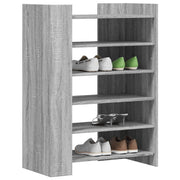 Armoire à chaussures Vidaxl 74.5x37.5x100 cm Proserted Wood Grey Sonoma Oak - afbeelding 3