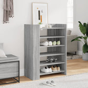 Armoire à chaussures Vidaxl 74.5x37.5x100 cm Proserted Wood Grey Sonoma Oak - afbeelding 1